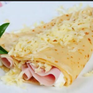 Crêpe salée Jambon-Fromage